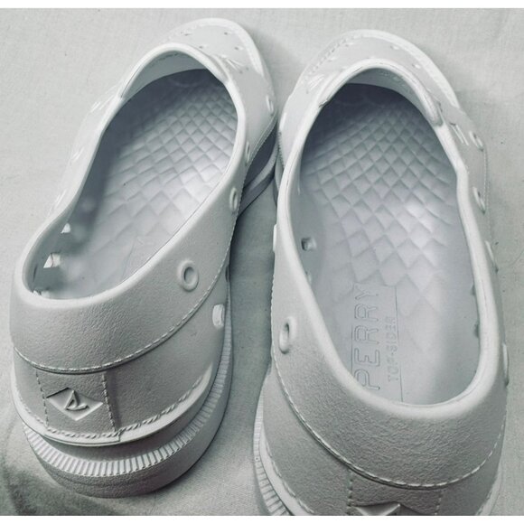 Sperry Authentic Original Float Boat Shoe White Mens 8 Womens 10 - Picture 8 of 11